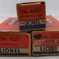 Lionel 6454, 6462-75, 6415, 6446 & 6257 O Gauge Vintage Freight Cars [5]/Box