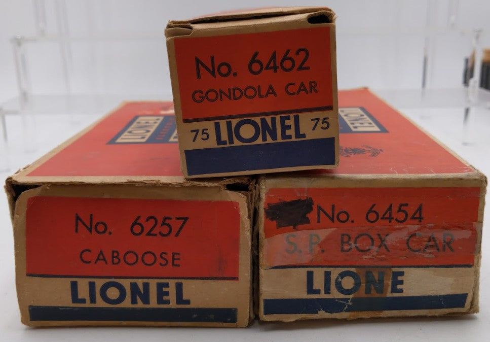 Lionel 6454, 6462-75, 6415, 6446 & 6257 O Gauge Vintage Freight Cars [5]/Box