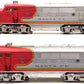 Lionel 2353 Vintage O Santa Fe F-3 AB Diesel Locomotive Set VG