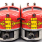 Lionel 2353 Vintage O Santa Fe F-3 AB Diesel Locomotive Set VG