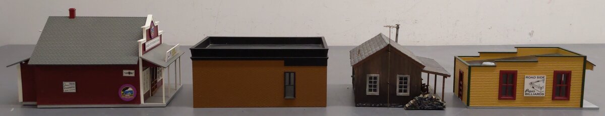 Lionel & Other HO Assorted Buildings [4] VG