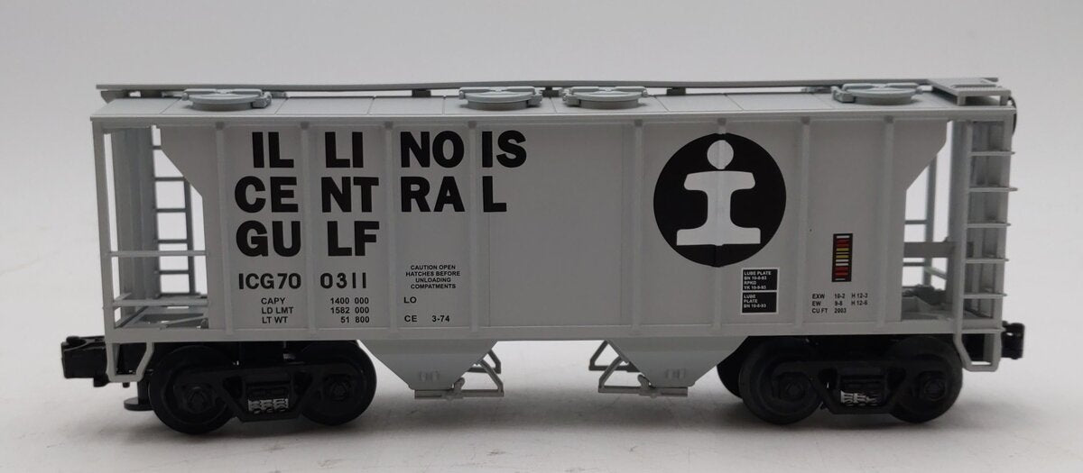 MTH 20-97104 O Gauge Illinois Central PS-2 Hopper Car #700311 NIB
