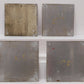 Metal Signs-Red & White  (4) VG