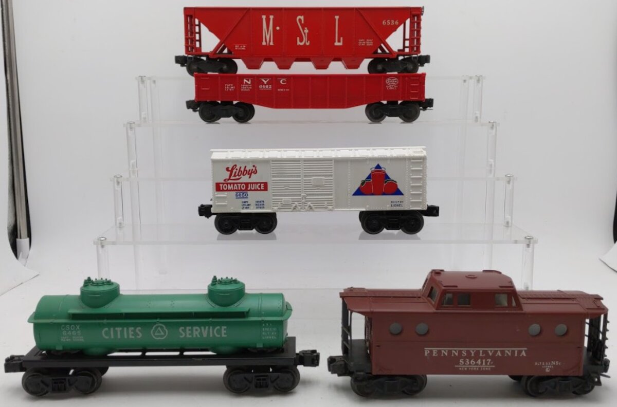 Lionel 6462, 6465, 6536, 6050 & 6417 O Gauge Vintage Freight Cars [5]