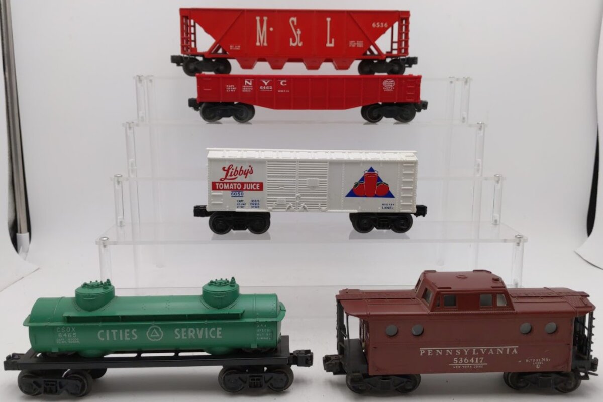 Lionel 6462, 6465, 6536, 6050 & 6417 O Gauge Vintage Freight Cars [5]