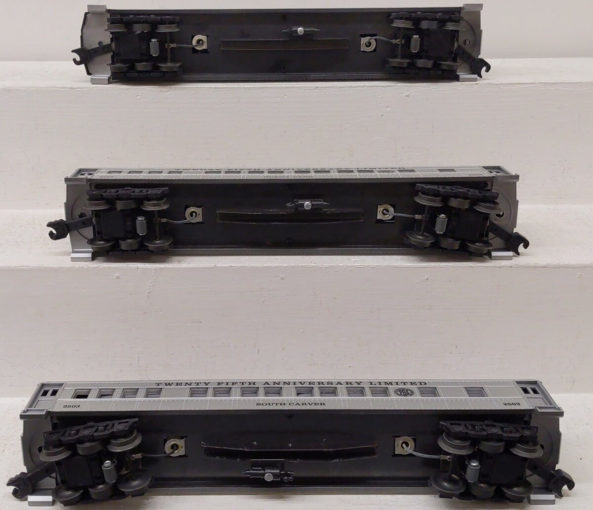 Williams O TCA 25th Anniversary Limited Passenger Car Set (3): 2501, 2502, 2503 EX/Box