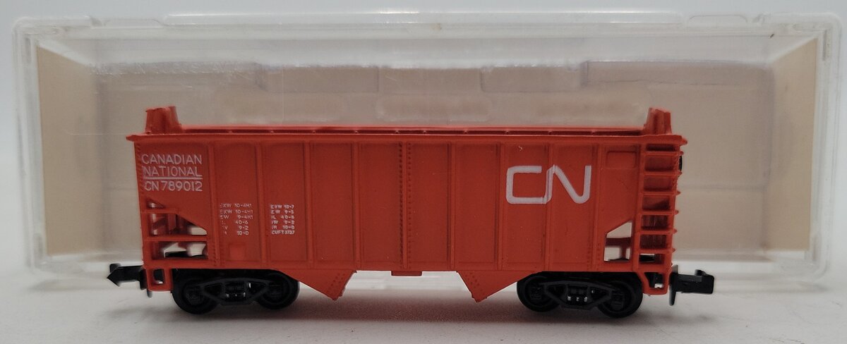 Model Power N Scale Canadian National 2-Bay Hopper #789012 LN/Box