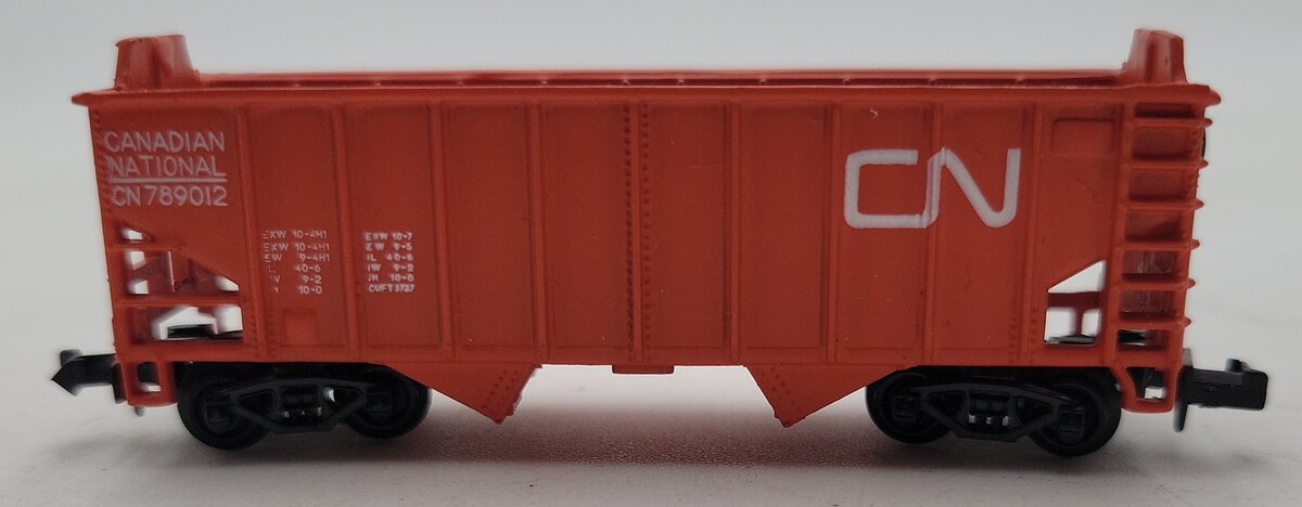 Model Power N Scale Canadian National 2-Bay Hopper #789012 LN/Box