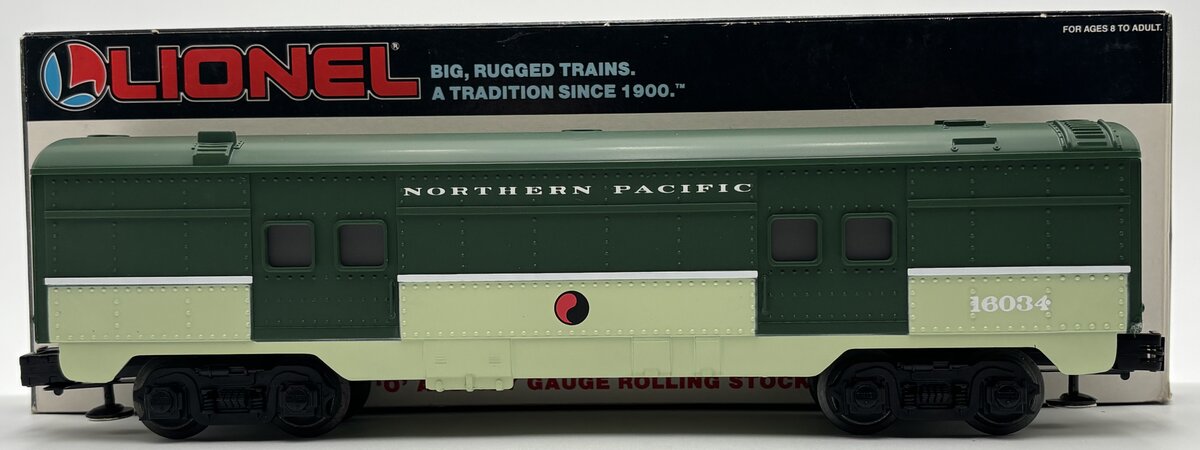 Lionel 6-16034 O Gauge Northern Pacific Baggage Car EX/Box
