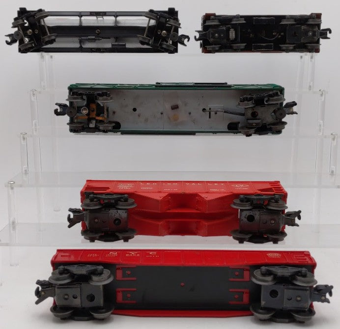 Lionel 6476, 6425, 3356, 6462-125 & 6457 O Gauge Vintage Freight Cars [5] VG/Box