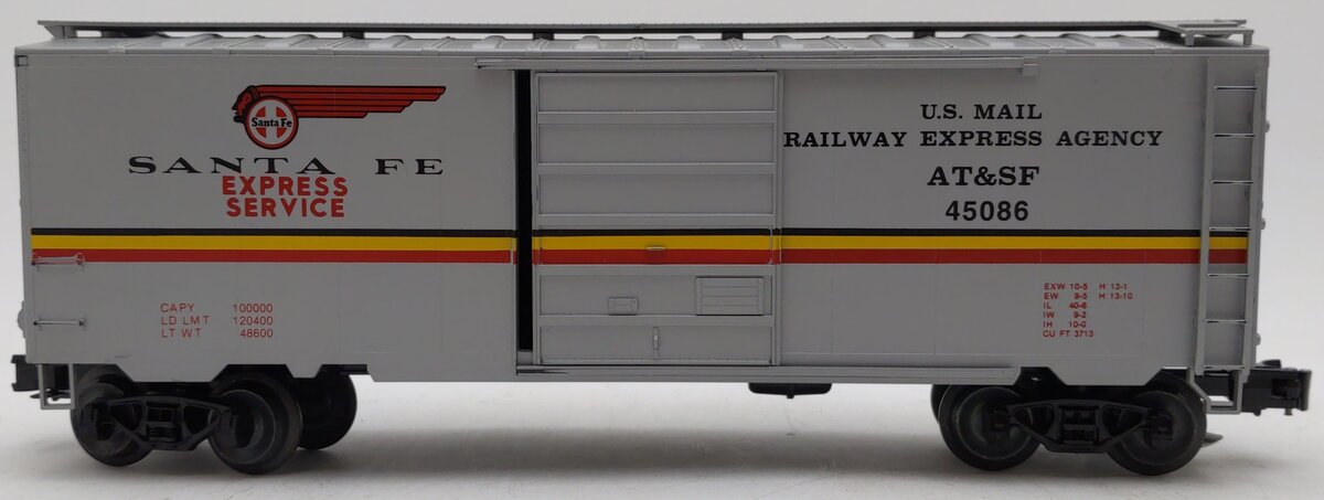 Weaver 45086 O Santa Fe US Mail REA Boxcar EX/Box