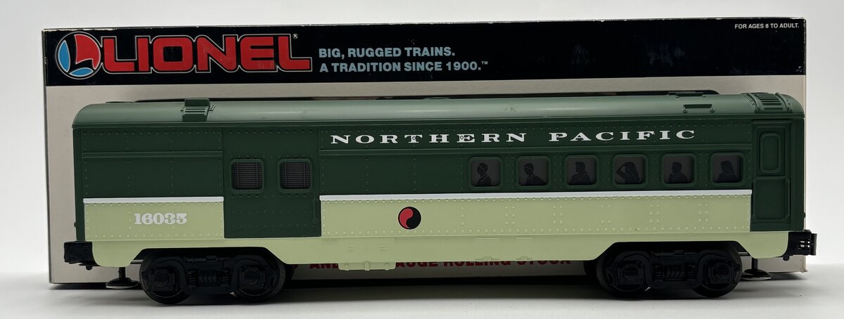 Lionel 6-16035 O Gauge Northern Pacific Combination Passenger Car EX/Box