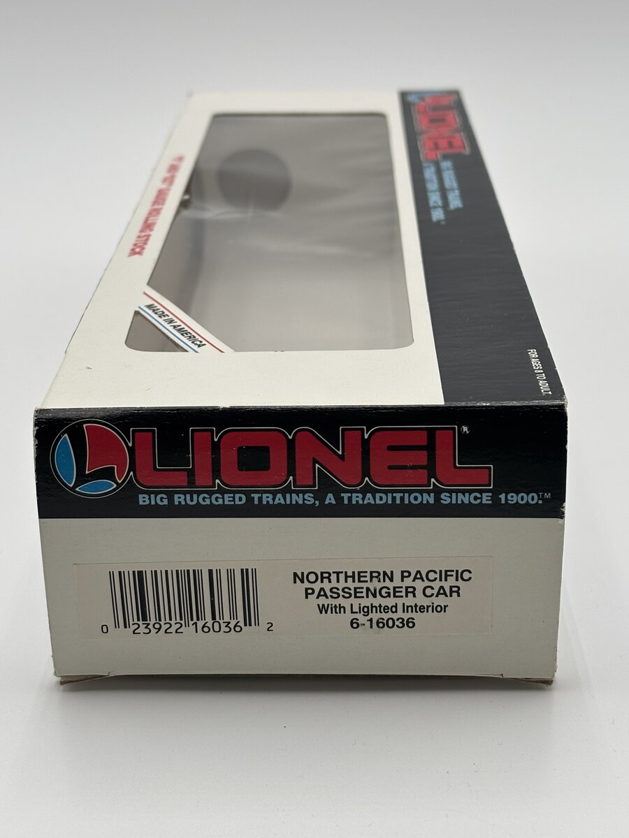 Lionel 6-16036 O Gauge Northern Pacific Passenger Car EX/Box