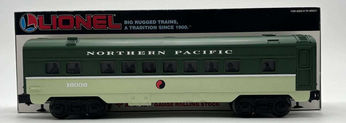 Lionel 6-16036 O Gauge Northern Pacific Passenger Car EX/Box