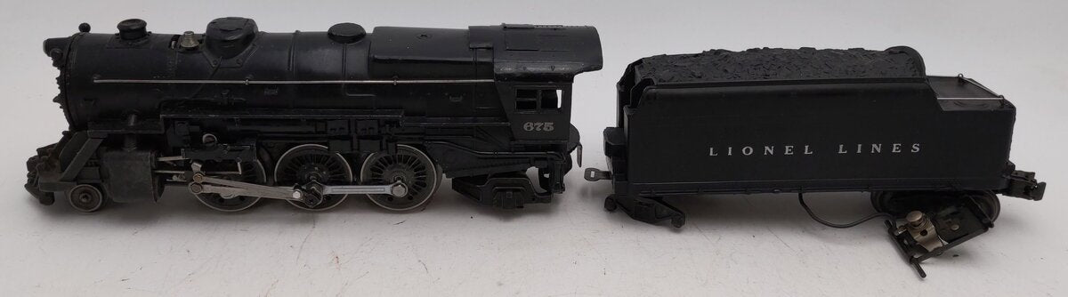 Lionel 2120S Vintage O 675 De Luxe Steam Loco & Tender