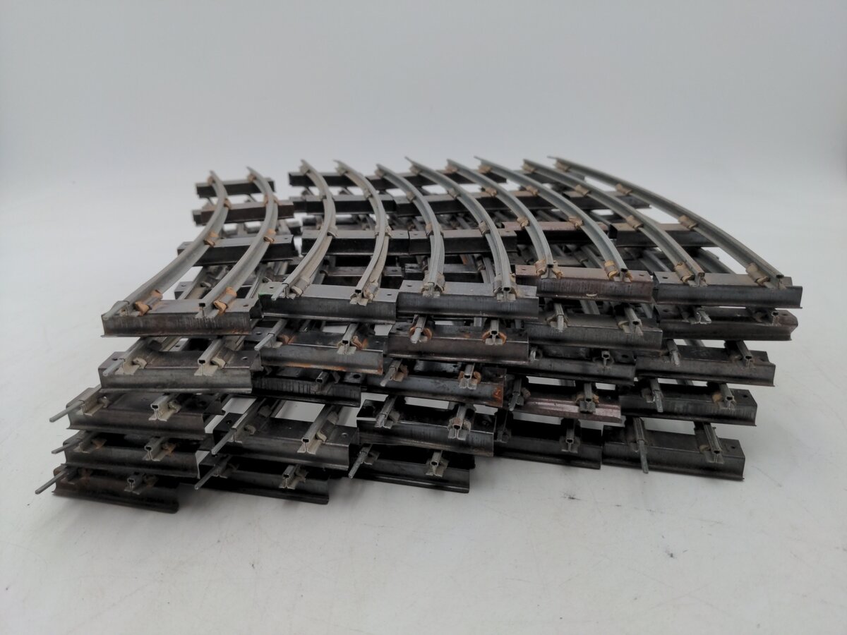 American Flyer 702 Vintage S Curved Track Sections (25)