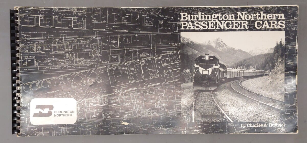 Burlington Northern Passenger Cars by Charles A. Rudisel Productions EX