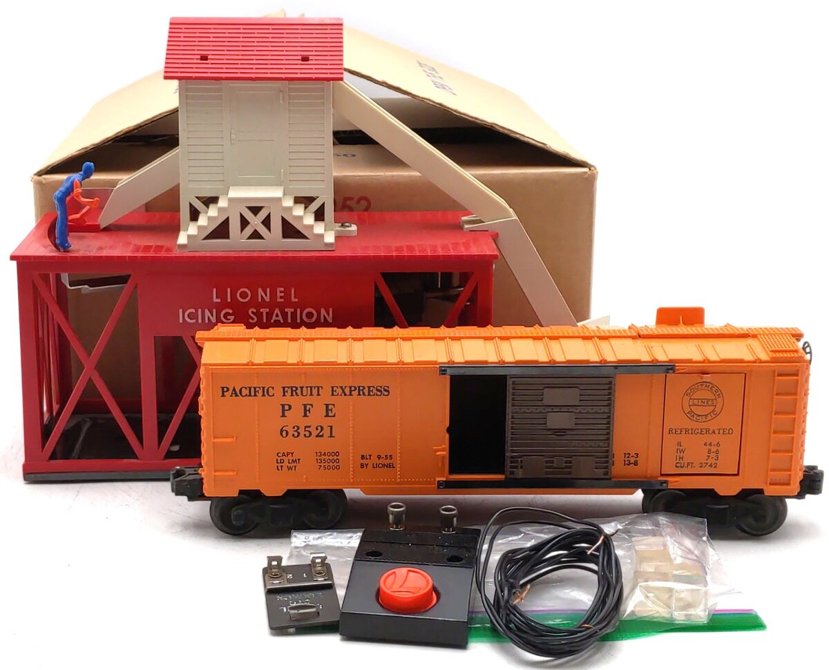 Lionel 352 Vintage O Postwar Operating Icing Station VG/Box