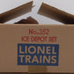 Lionel 352 Vintage O Postwar Operating Icing Station VG/Box