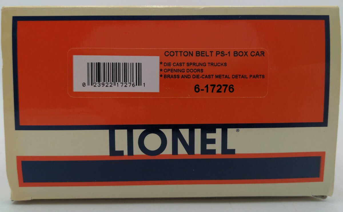 Lionel 6-17276 O Gauge Cotton Belt PS-1 Boxcar #75000 LN/Box