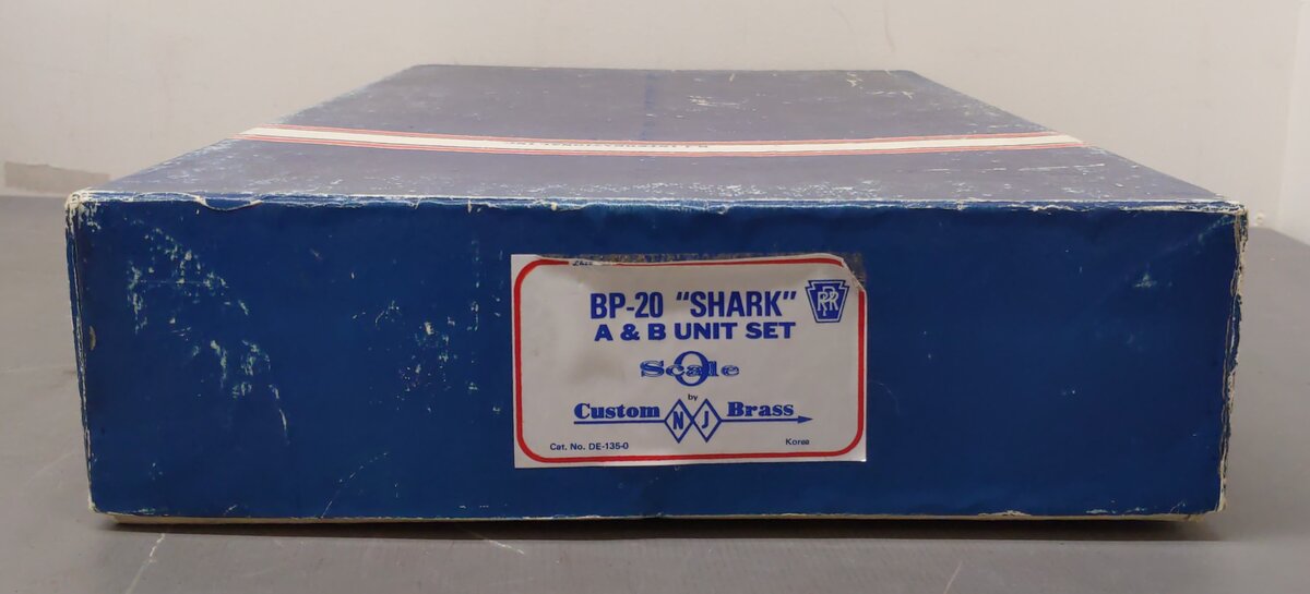 NJ Custom Brass DE-135-0 O BRASS NP BP-20 