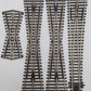 Peco Assorted HO/OO Scale Code 100 Nickel-Silver Crossings and Turnouts [4] EX