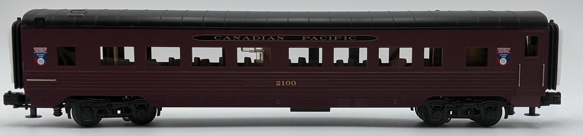 MTH 30-6732 O Canadian Pacific 60' Streamlined ABS Passenger Coach #2100 EX/Box