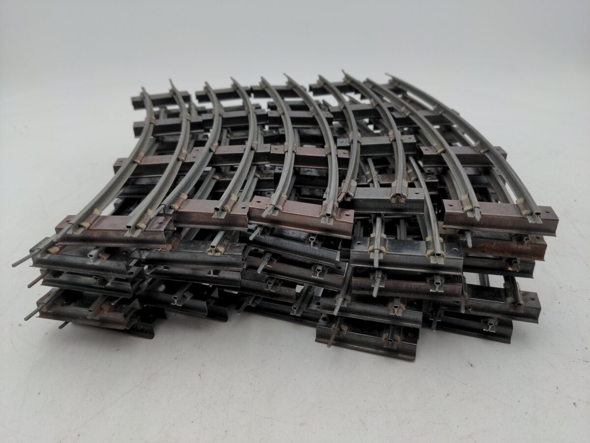 American Flyer 702 Vintage S Curved Track Sections (25)
