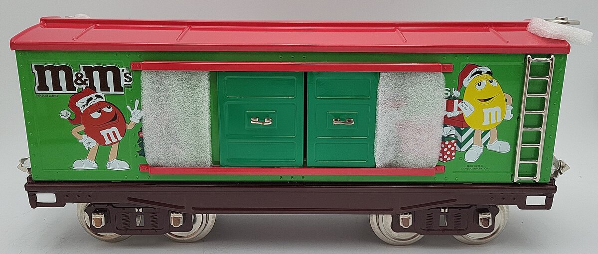 MTH 11-30114 Standard Gauge M&M's Boxcar #214