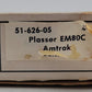 Bachmann 51-626-05 N Scale Amtrak Plasser EM80C #31 EX/Box