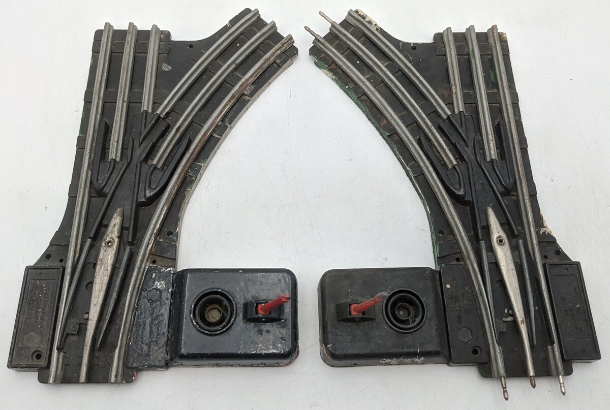 Lionel 042 O Gauge LH/RH Postwar Manual Control Switches