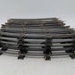 American Flyer 702 Vintage S Curved Track Sections (25) VG