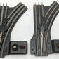 Lionel 042 O Gauge Right Hand Postwar Manual Control Switches (2) VG