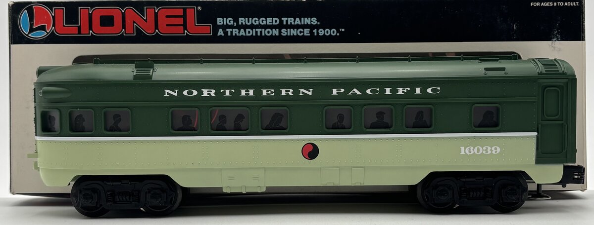Lionel 6-16039 O Gauge Northern Pacific Observation Car EX/Box