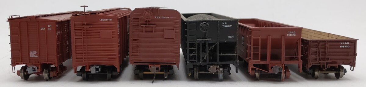 Accurail/Atlas/Others HO Freight Cars #73607,221055,188550,130516,16523,2086 [6] VG
