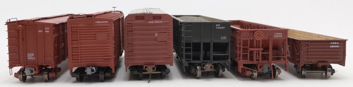 Accurail/Atlas/Others HO Freight Cars #73607,221055,188550,130516,16523,2086 [6] VG