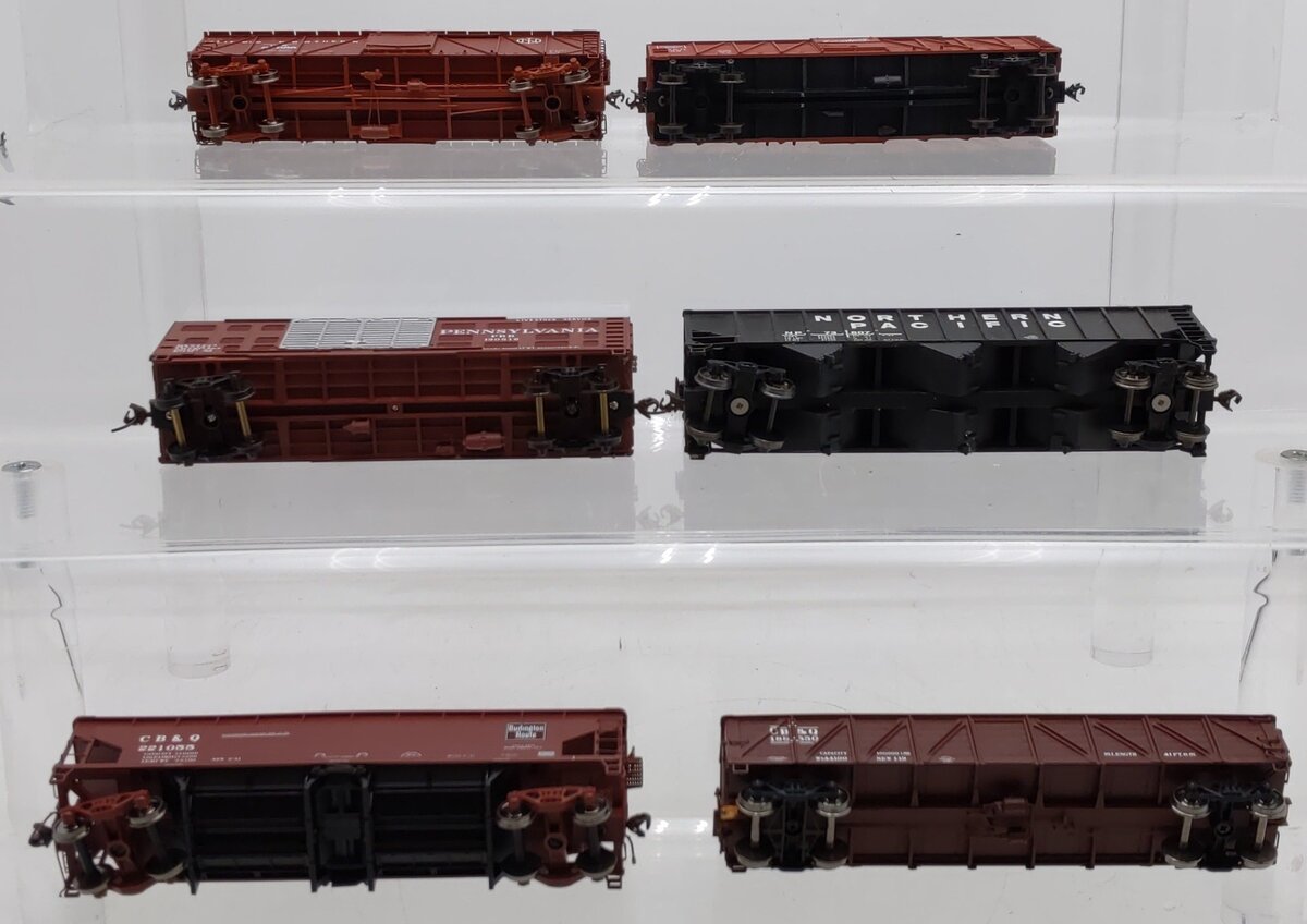 Accurail/Atlas/Others HO Freight Cars #73607,221055,188550,130516,16523,2086 [6] VG