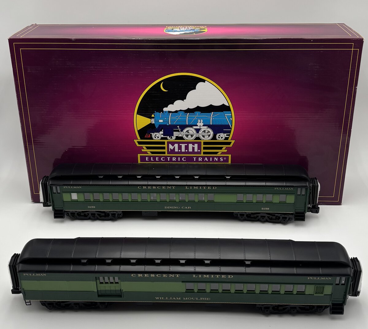 MTH 20-4177 Southern 70' Madison Combine/Diner Passenger Set EX/Box