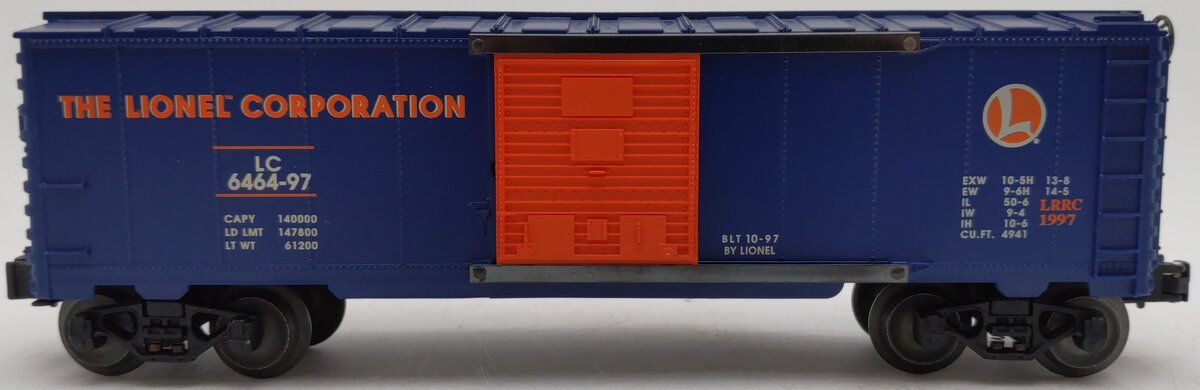 Lionel 6-29200 1997 Lionel Railroader Club 6464 Boxcar EX