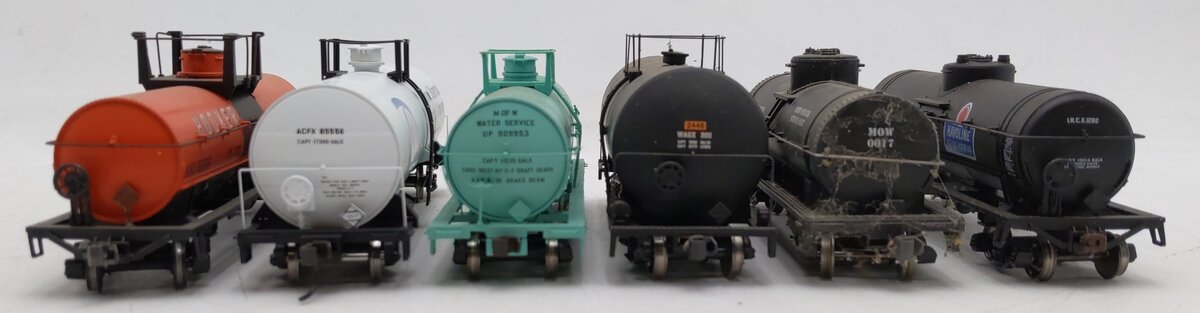 Athearn/Atlas/Other HO Scale Tank Cars #56656,85556,909953,3011,0017,1282 [6] VG
