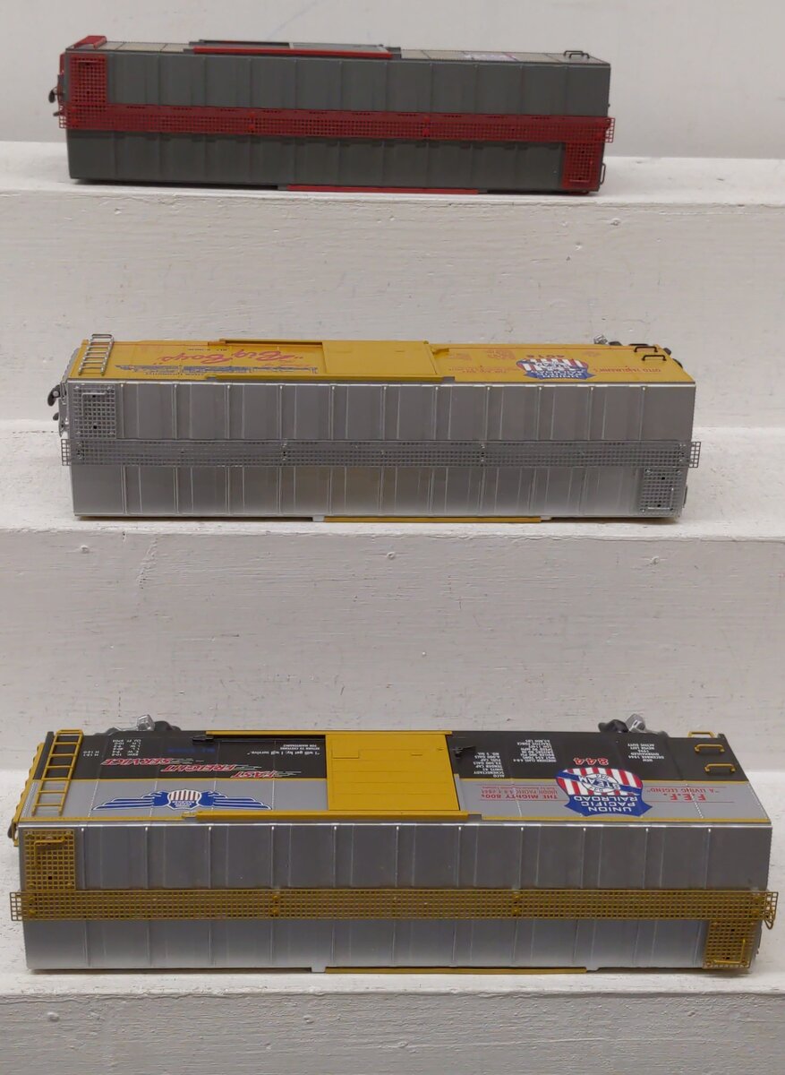 K-Line K761-2111A O Gauge Union Pacific 3-Car Boxcar Set EX/Box