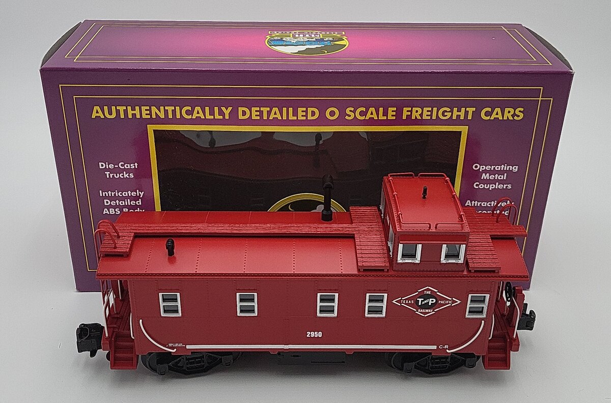 MTH 20-91103 O Gauge Texas & Pacific Steel Caboose #2950 LN/Box