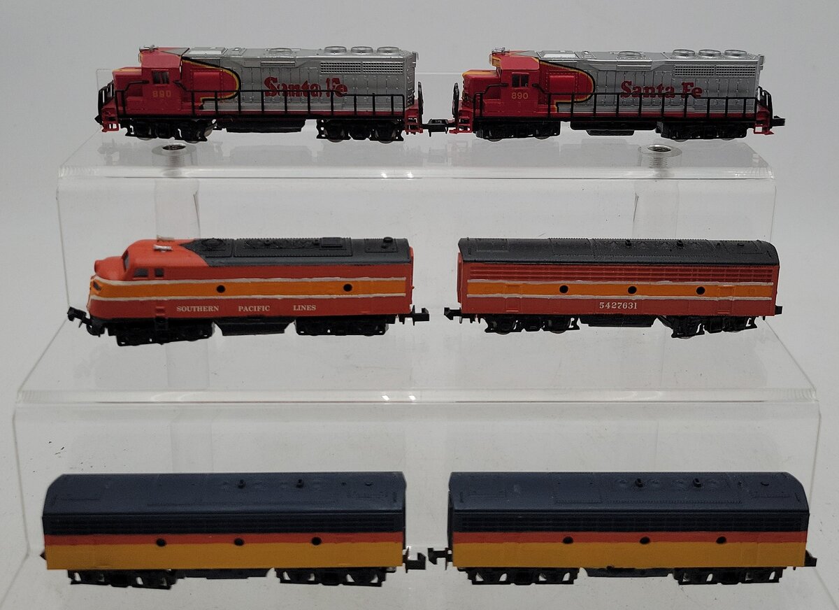 Bachmann & Other Assorted N Scale Diesel Locomotive AB Units- CUSTOM [6]