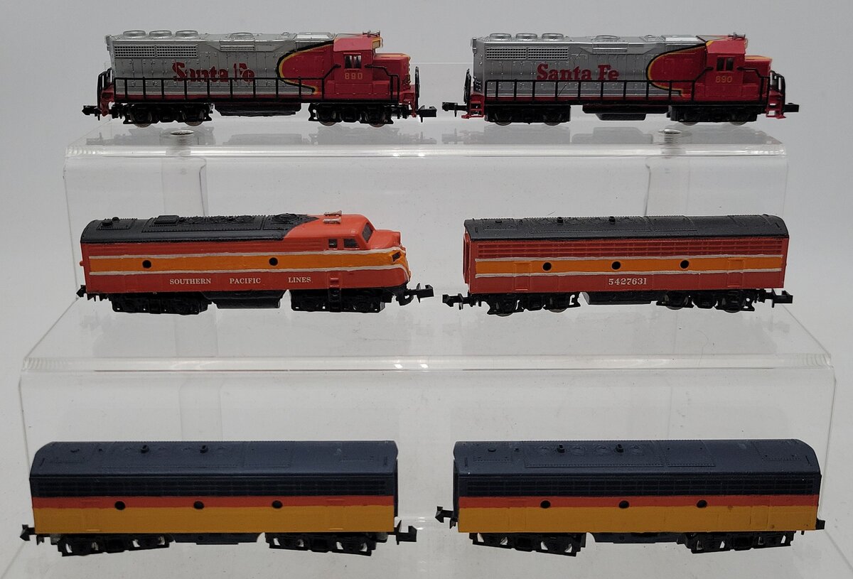 Bachmann & Other Assorted N Scale Diesel Locomotive AB Units- CUSTOM [6]