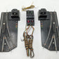 American Flyer 720A Vintage S Electric Remote Control Switches (Pair) VG/Box