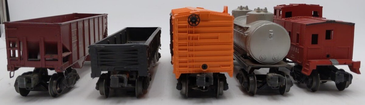 Lionel 6465, 2452, 6456, 63521 & 6257 O Gauge Vintage Freight Cars [5]
