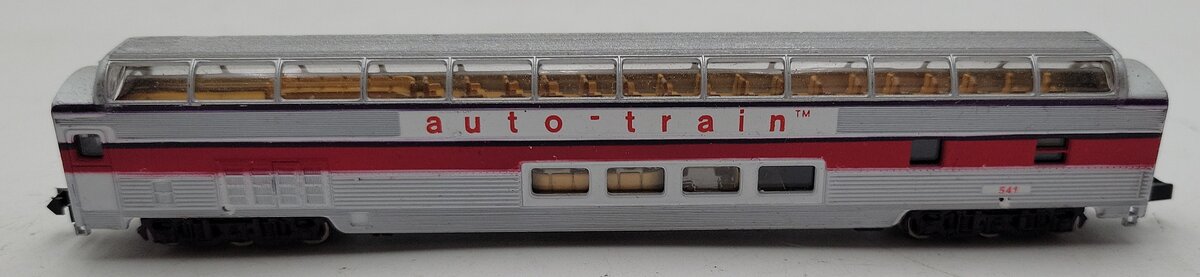 Bachmann 5652 N Auto-Train 85' Full Domed Passenger Car #541 EX/Box