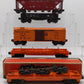 Lionel 6362, 3625, 2452 & 6352 O Gauge Vintage Postwar Freight Cars [5] VG/Box