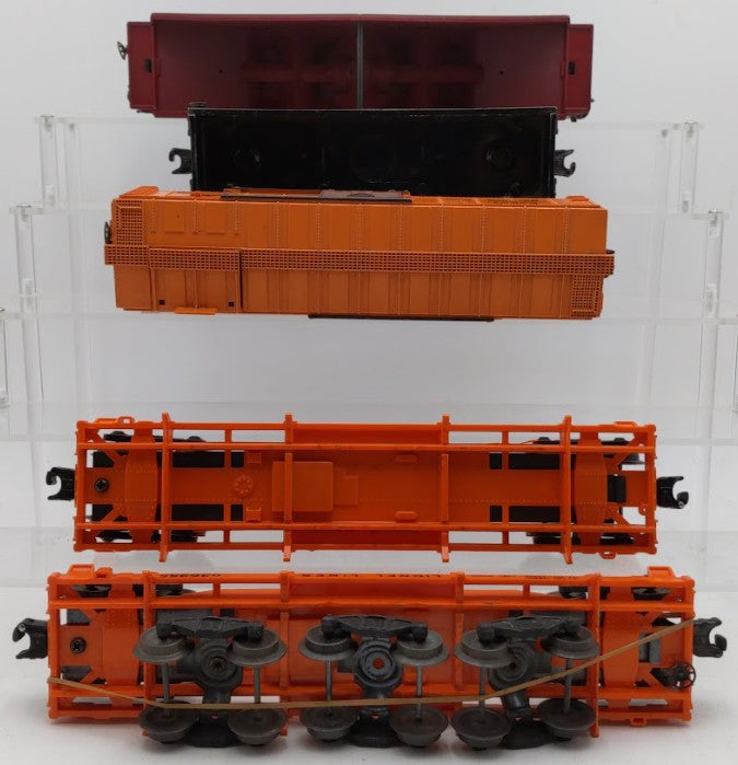 Lionel 6362, 3625, 2452 & 6352 O Gauge Vintage Postwar Freight Cars [5] VG/Box