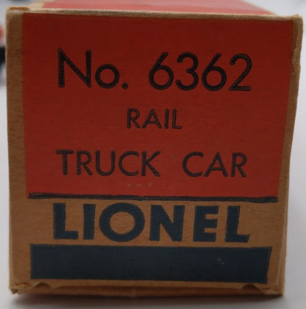 Lionel 6362, 3625, 2452 & 6352 O Gauge Vintage Postwar Freight Cars [5] VG/Box